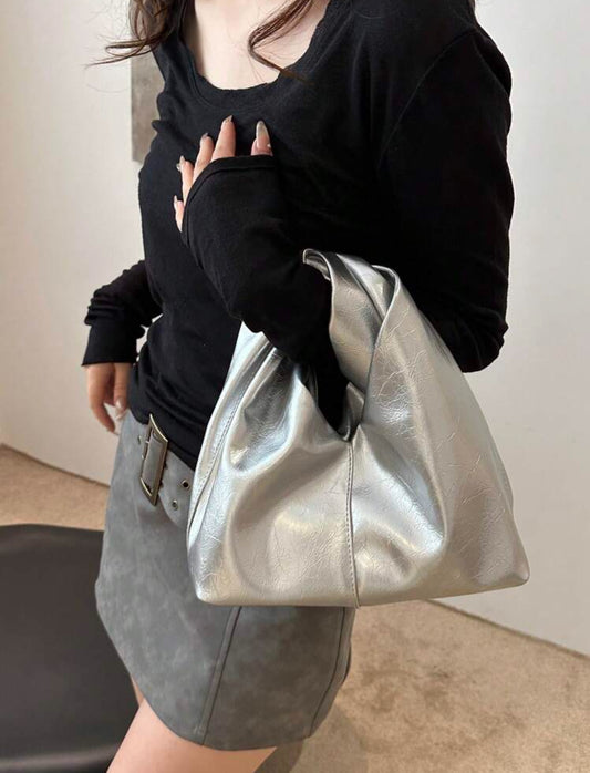 Blair silver bag